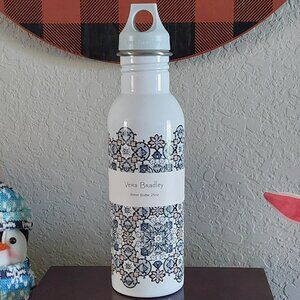 NEW Vera Bradley 25oz Stainless Steel Water Bottle in Lisbon Medallion Pattern